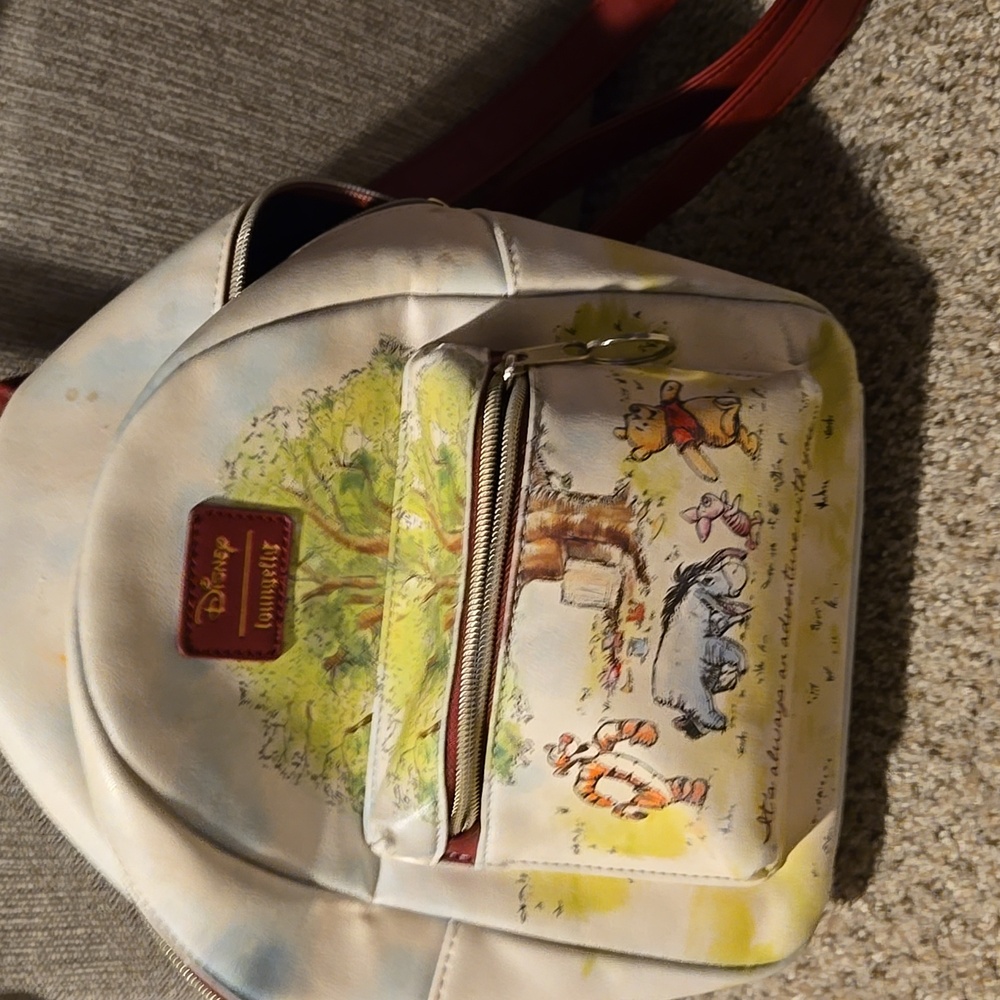 Loungegly Winnie the Pooh and Friends 100 Acre Woods Disney Mini Backback